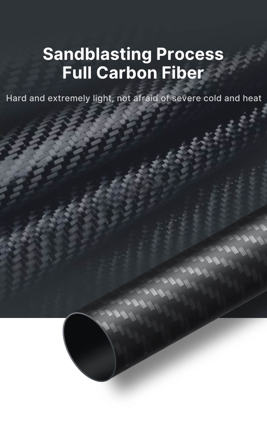 Ulanzi Ulanzi Zero-Y Kamerastativ 156cm av karbonfiber med Coman kulehode