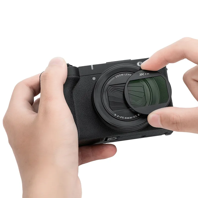 JJC UV-filter Ultra Slim för Canon PowerShot V1 Rask levering fra Sverige.
